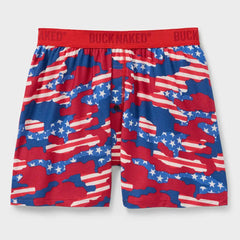 Men's Buck Naked Pattern Boxers