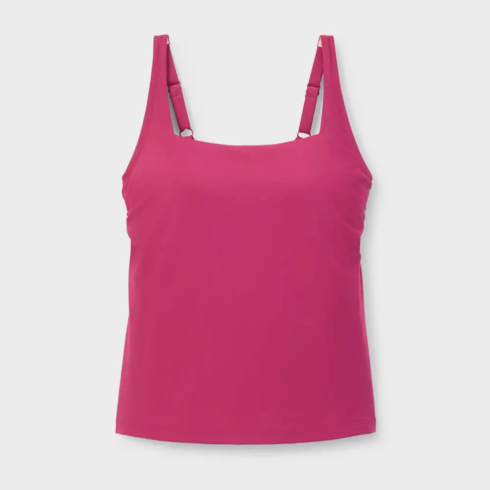 Women's Plus AKHG Lost Lake Built-In Bra Tankini