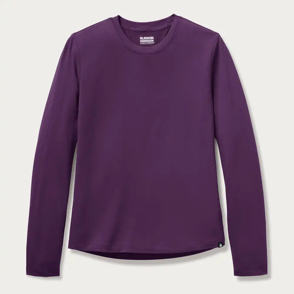 Women's AKHG Renew Bamboo Crewneck Long Sleeve Tee