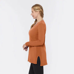 Women's Shiftless V-Neck Tunic Sweater