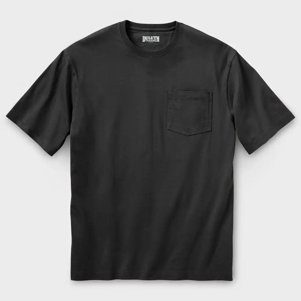 Men's Longtail T Standard Fit Short Sleeve Pocket Crew