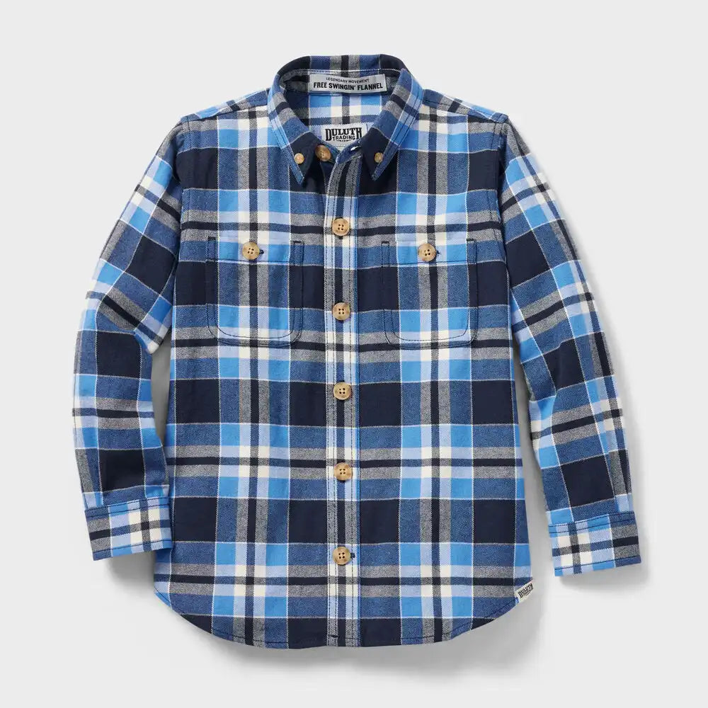 Kids' Free Swingin' Flannel Shirt